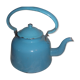Bouilloire en tôle bleu