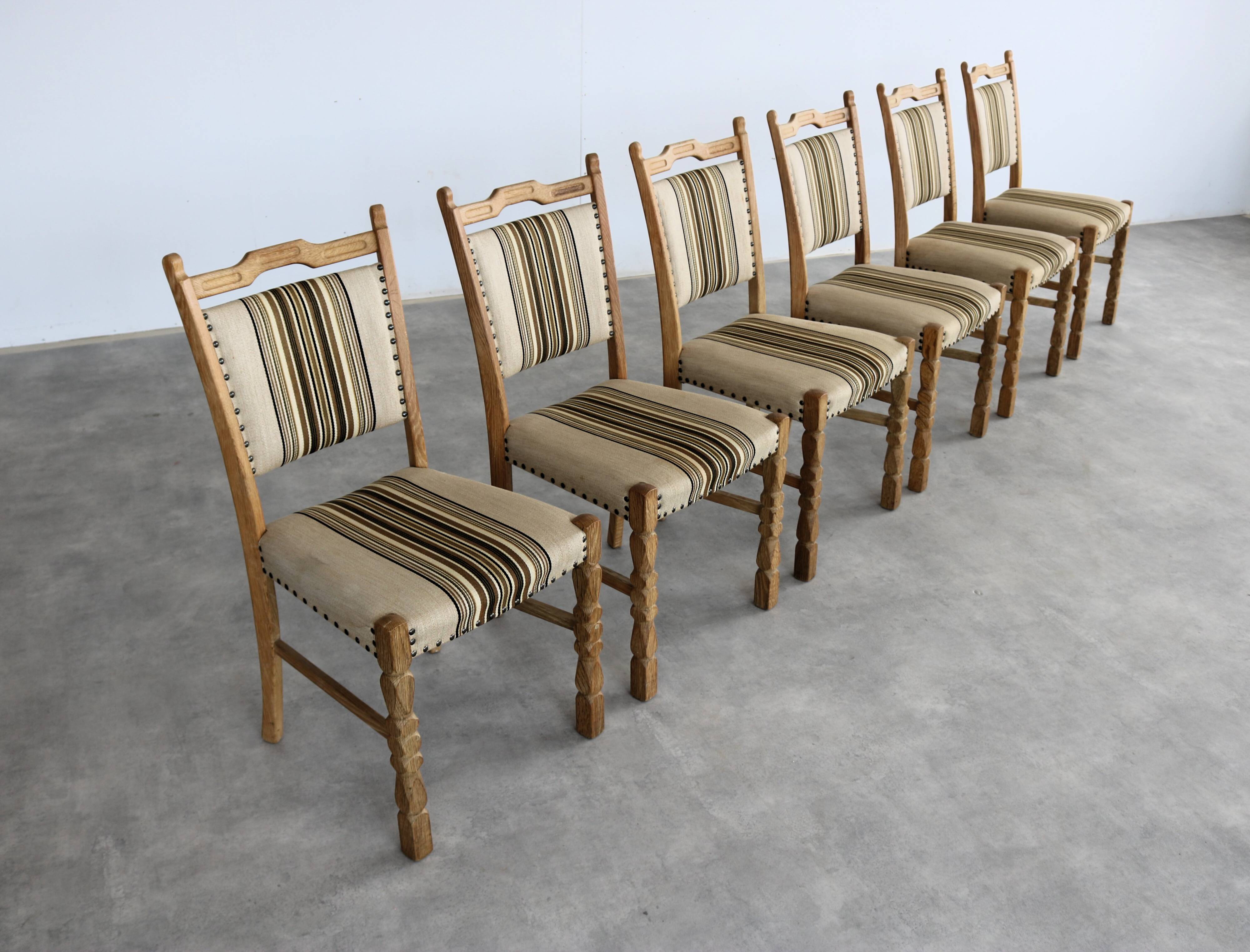 brutalist dining chairs | vintage chairs | 1960s | (6)