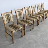 brutalist dining chairs | vintage chairs | 1960s | (6)