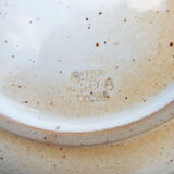 Hollow round dish Gres du Marais