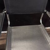 Set of 4 Armchairs in the style of Marcel Breuer – sled base