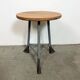 Grey Industrial Workshop Stool, 1960s