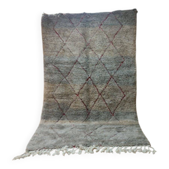 Tapis beni ouarin fait main traditionnelle taille 150 x 250 cm