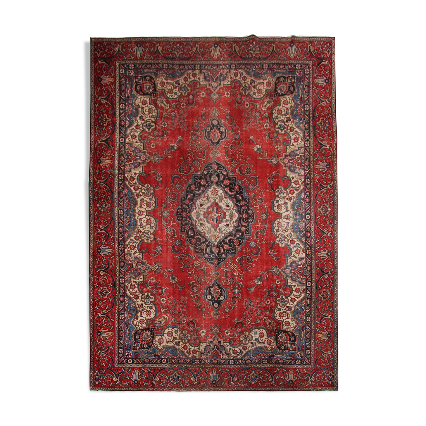 Vintage persian tabriz rug 270x380cm