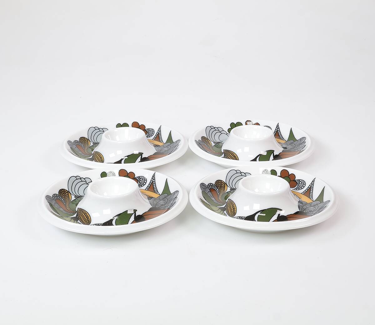 Porcelain Breakfast Tableware by Thomas, 1970s, Set of 19