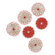 Sous verres en fil de scoubidous