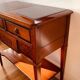 Antique console with marble top – hidden drawers – around 1900