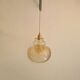 Suspension verre vintage