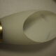 Pair of double opaline and brass wall lights from the 1960s-1970s.