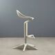 Kartell Spoon stool, vintage design, Antonio Citterio, 2000s
