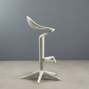 Kartell Spoon stool, vintage design, Antonio Citterio, 2000s
