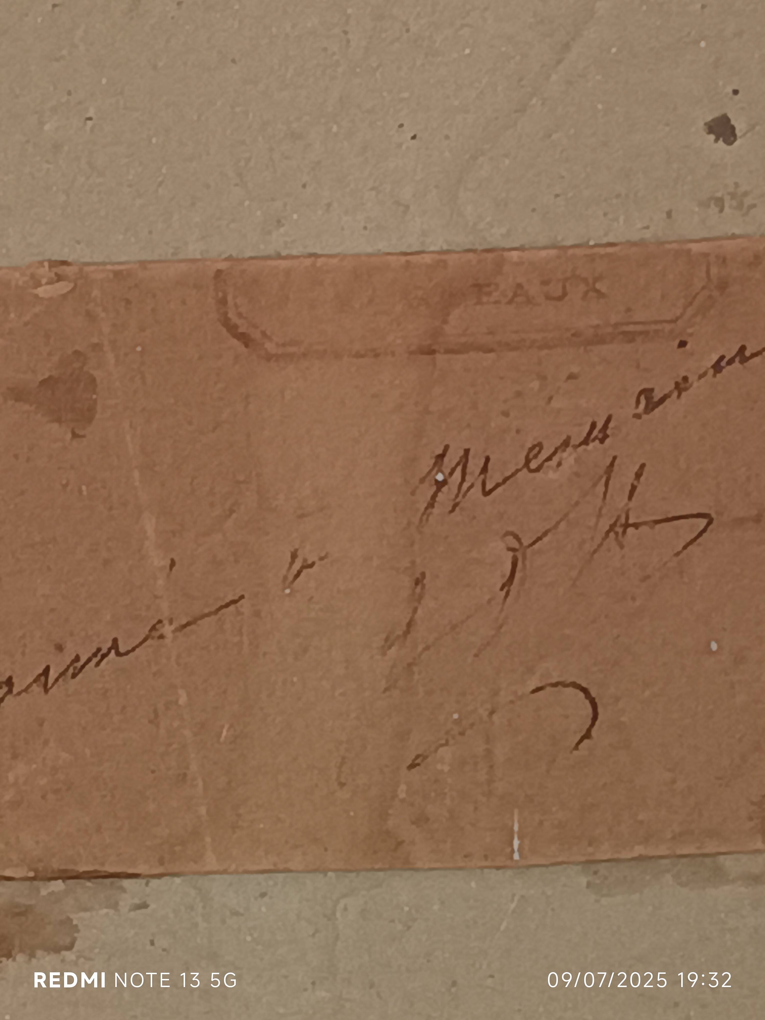 watercolor circa 1900 view of the Arcachon Basin by Raoul Dosque