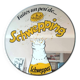 Vintage Schweppes advertising mirror