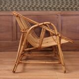 Rattan bench
