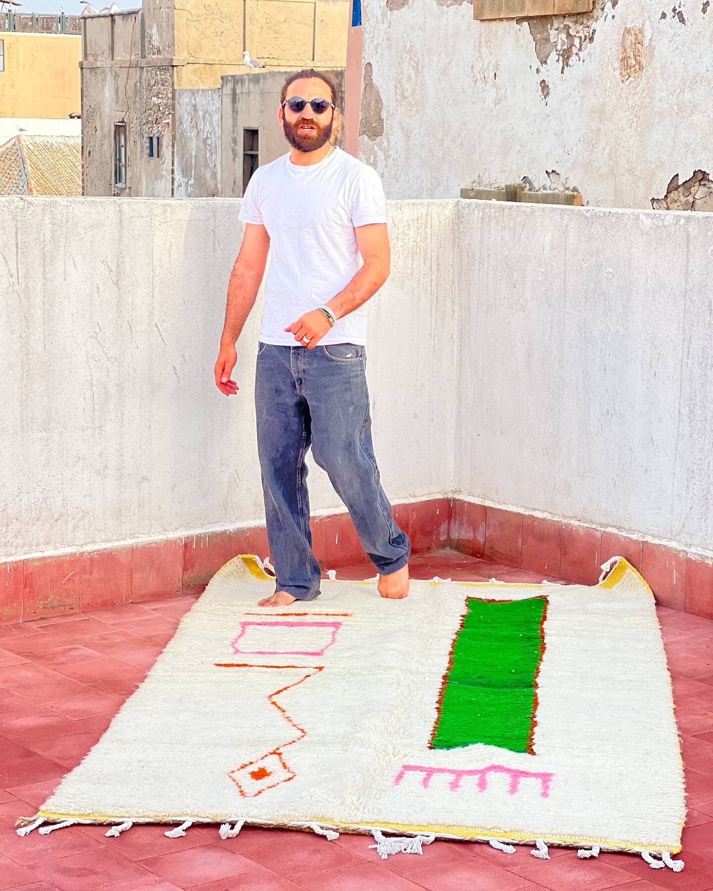 Handmade Berber rug 2.4/1.6