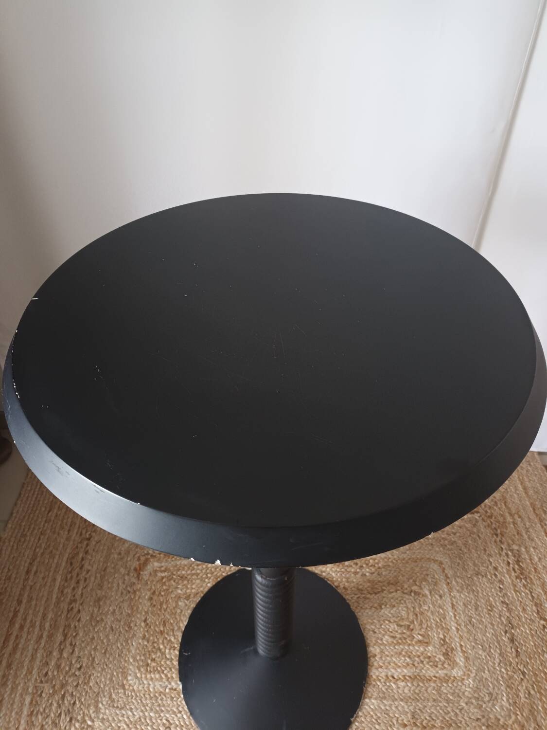 Table bistrot haute Stark Kartell  Italie vintage