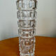 Vintage glass crystal vase 1950