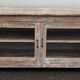 Buffet vitré en bois ancien