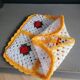 Crochet cushion cover 35x35