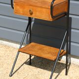 dark bedside table 1960
