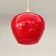 Suspension in Opaline Red - Vintage - Scandinavian - 1960s-70s