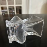 small crystal vase