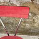 Paire de chaises formica années 60