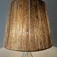 Vintage demijohn XL lamp in glass and jute rope