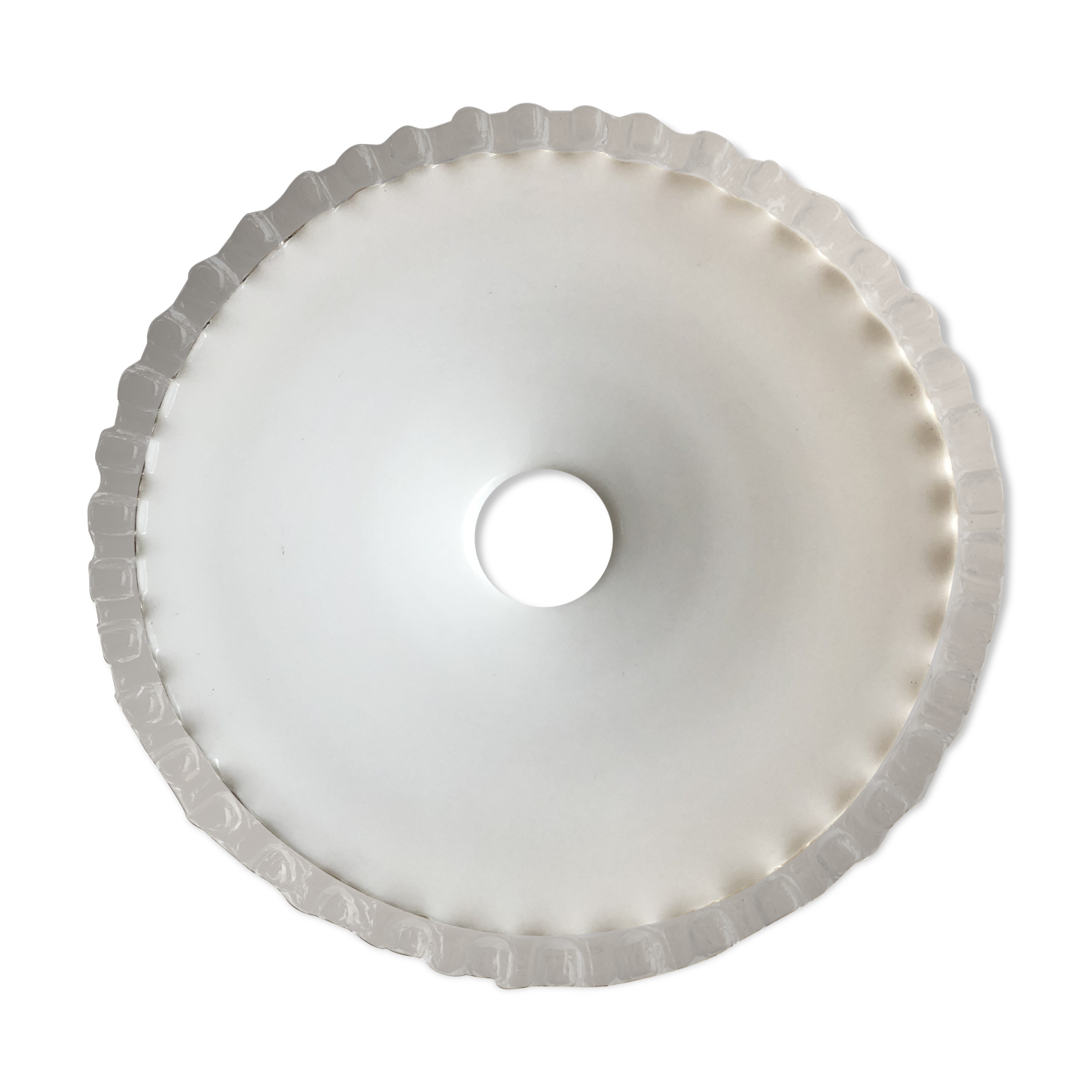 Lampshade in opaline