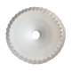 Lampshade in opaline