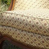 Bergère armchairs, 1950s, set of 2