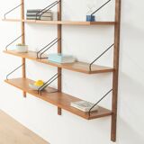 Classic wall shelf by Poul Cadovius for Cado, 1950s, teak veneer