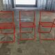 3 Ted Net folding chairs by Niels Gammelgaard , vintage 80's