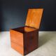 Handcrafted Cubical Side Table, Belgium, 1950s