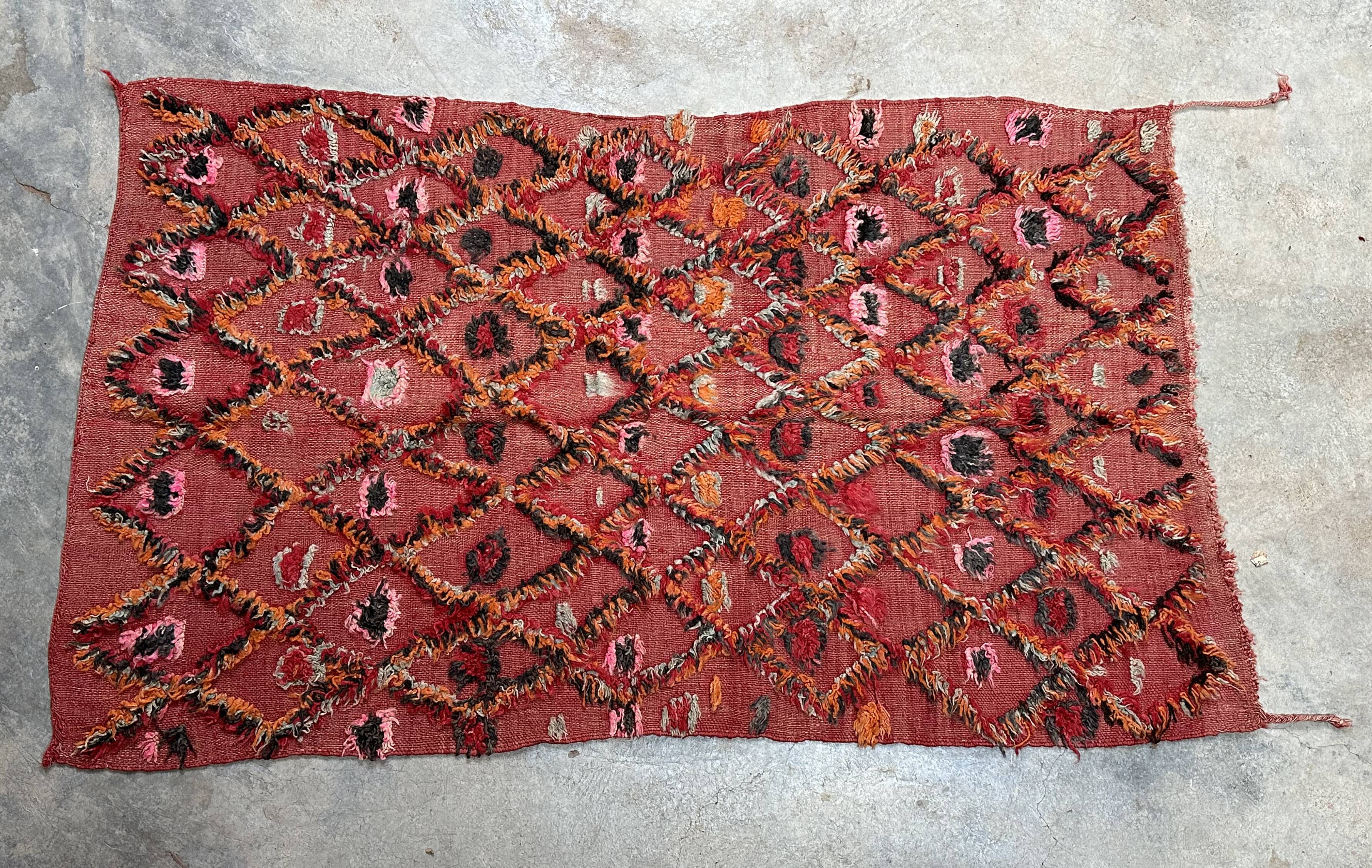 Berber kilim talsint rug - 202 x 121 cm