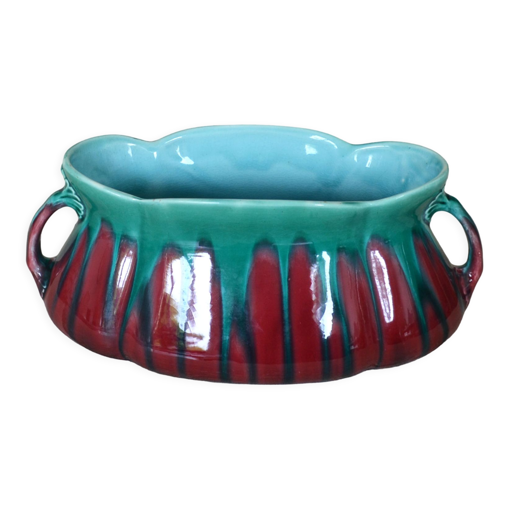 Art nouveau gardener pottery of orchies