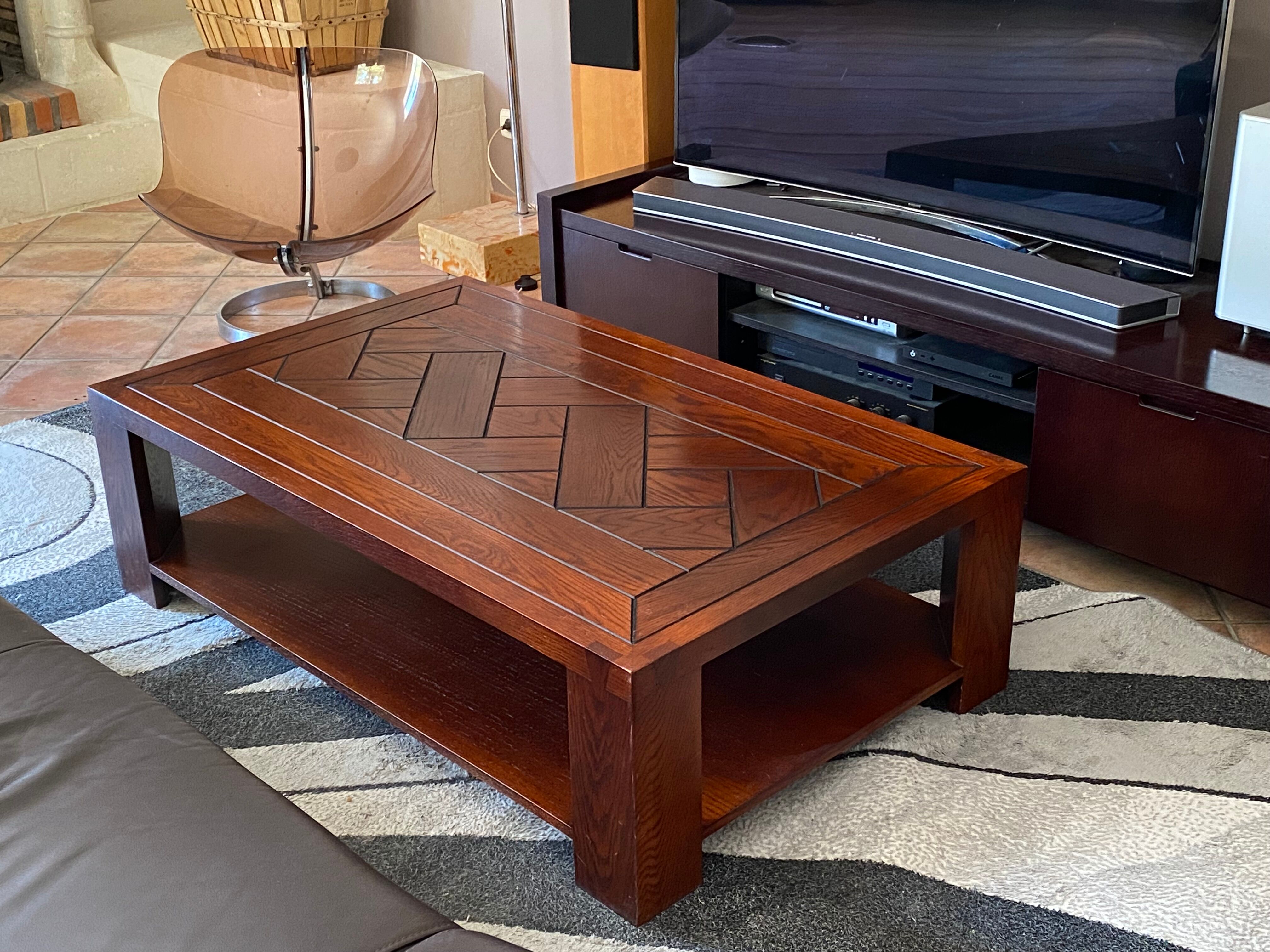 Coffee table roche Bobois. 1980