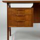 Gunni Omann Mod. 75 teak desk 60s Danish vintage