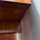 Scandinavian dressing table mirror from the 50s-60s with compass feet