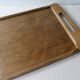 Wooden serving tray, 50s-60s