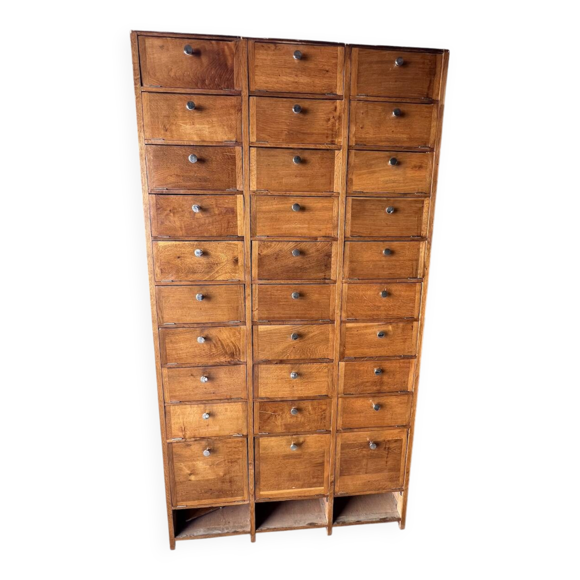 Meuble de Notaire à Clapets (meuble métier vintage)