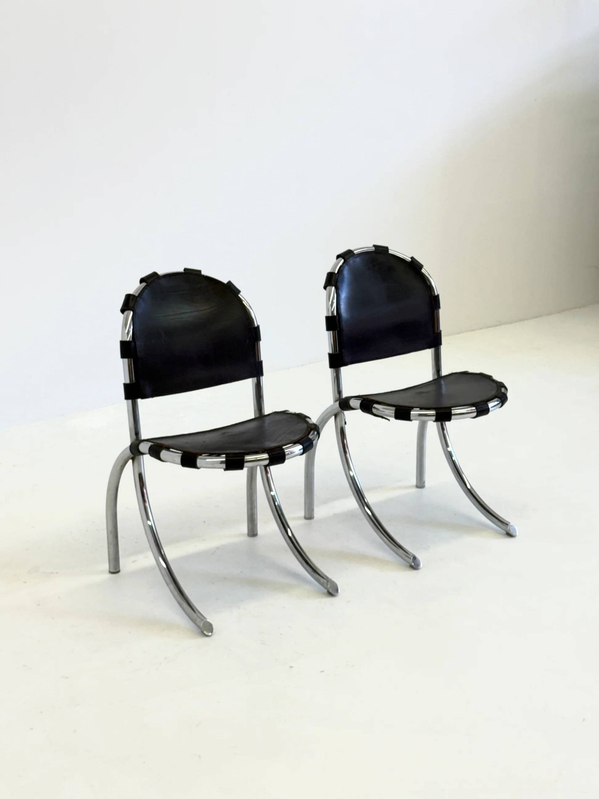Set of 2 Medusa dining chairs by Studio Tetrarch for Alberto Bazzani
