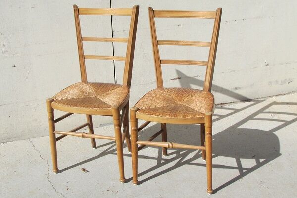 Pair of art nouveau chairs