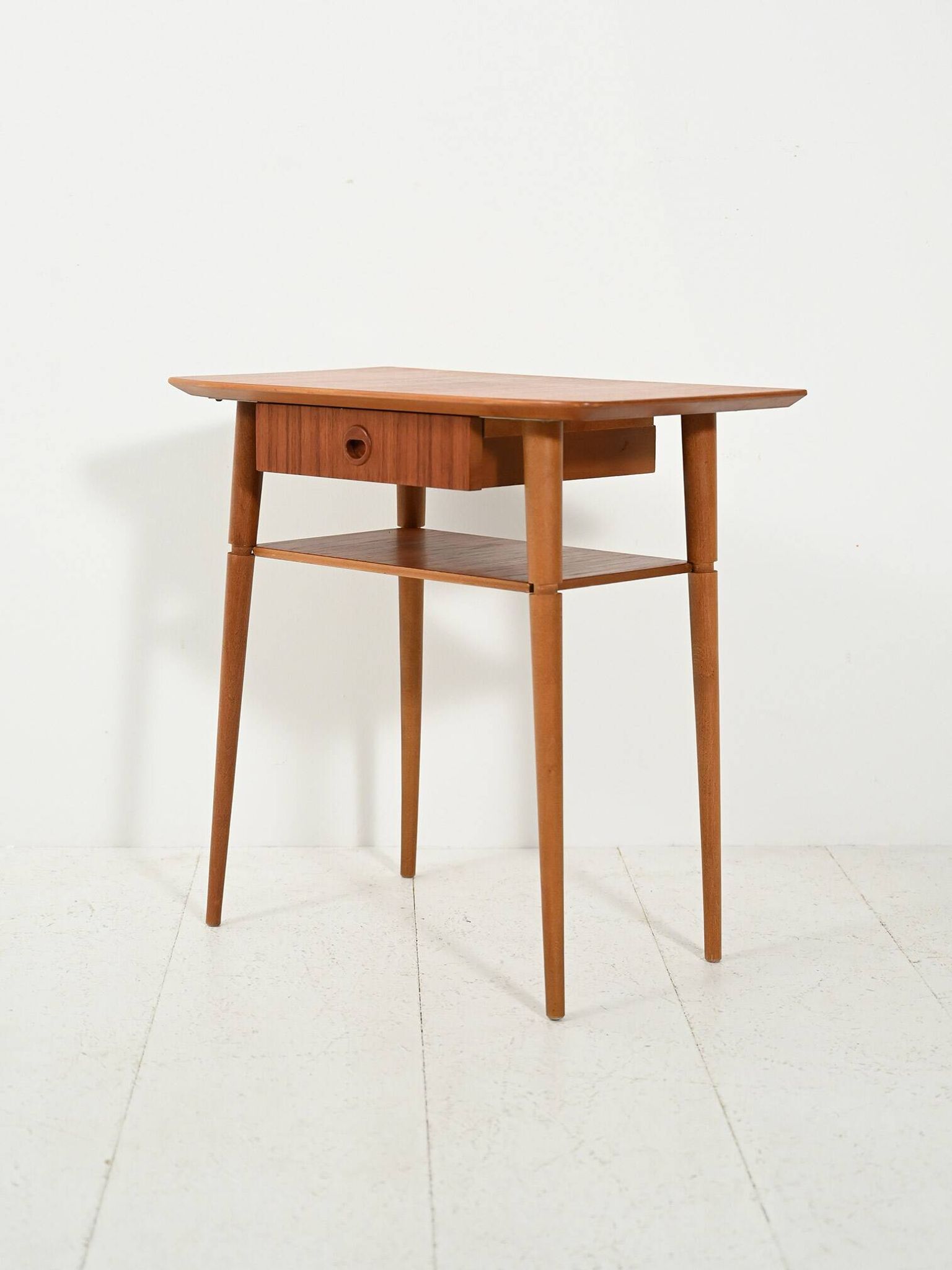 Scandinavian teak nightstand from the 1960s