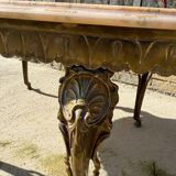 Louis XV marble coffee table