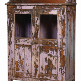 Buffet ancien patine parme