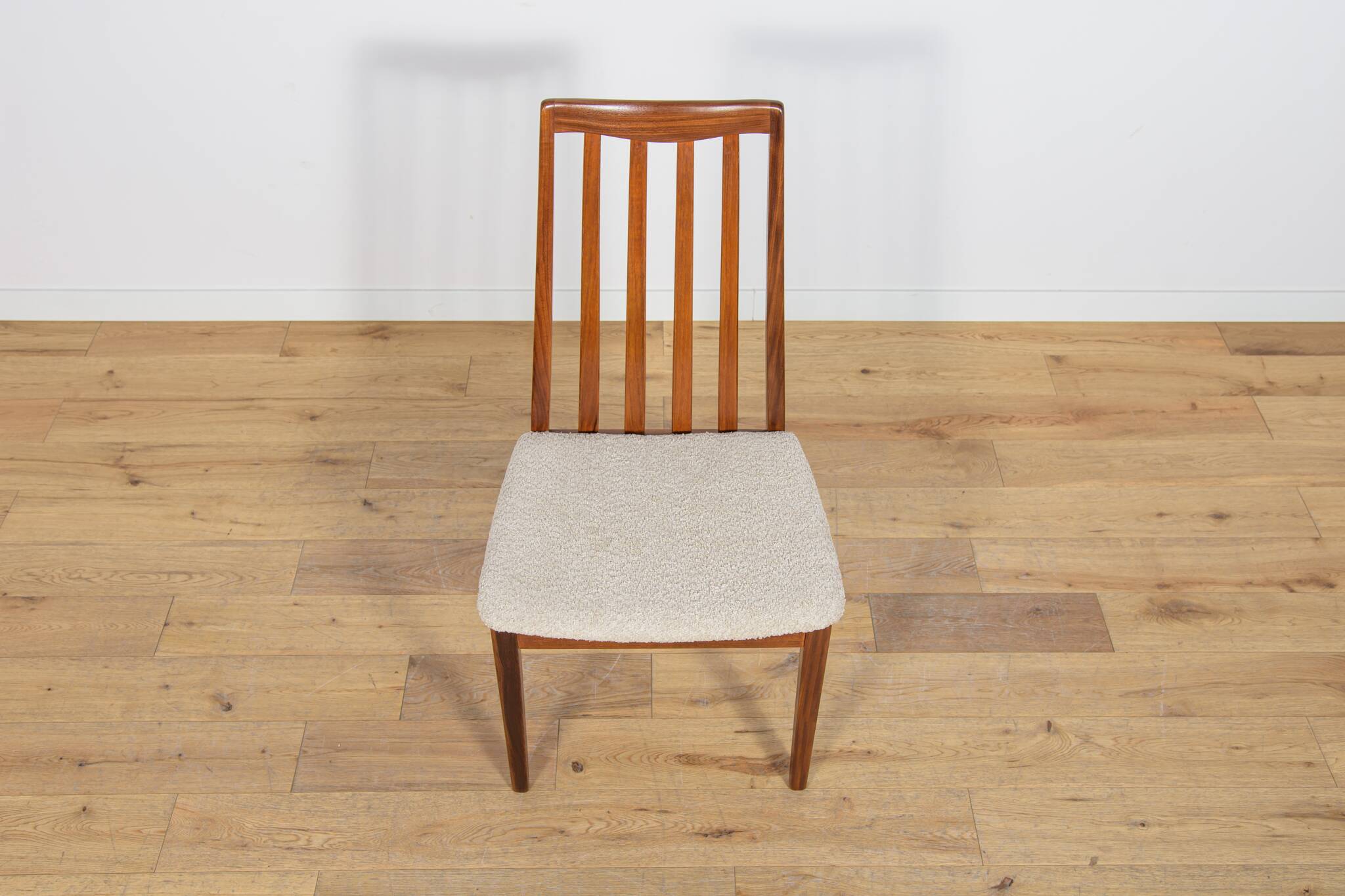 Mid-Century Teak and Fabric Dining Chairs by Leslie Dandy for G-Plan, Unite