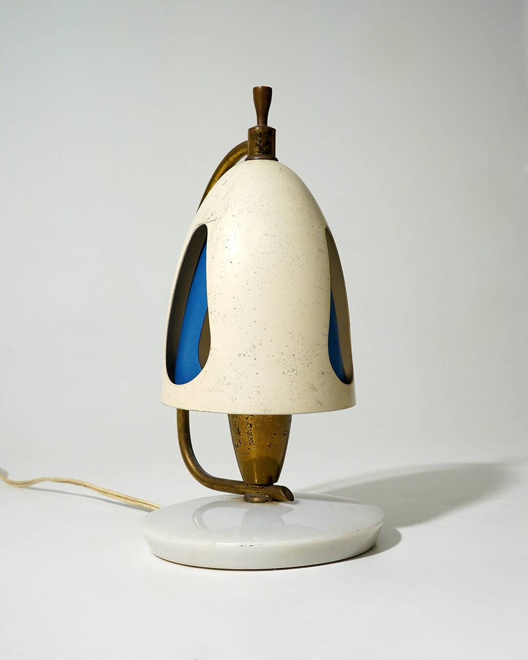 Paire de lampes de table par Angelo Lelii, Arredoluce, années 1950