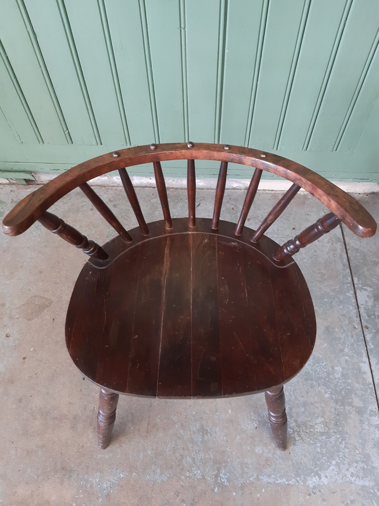 Windsor chair.