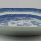 Large white-white Chinese dish from China 18th century